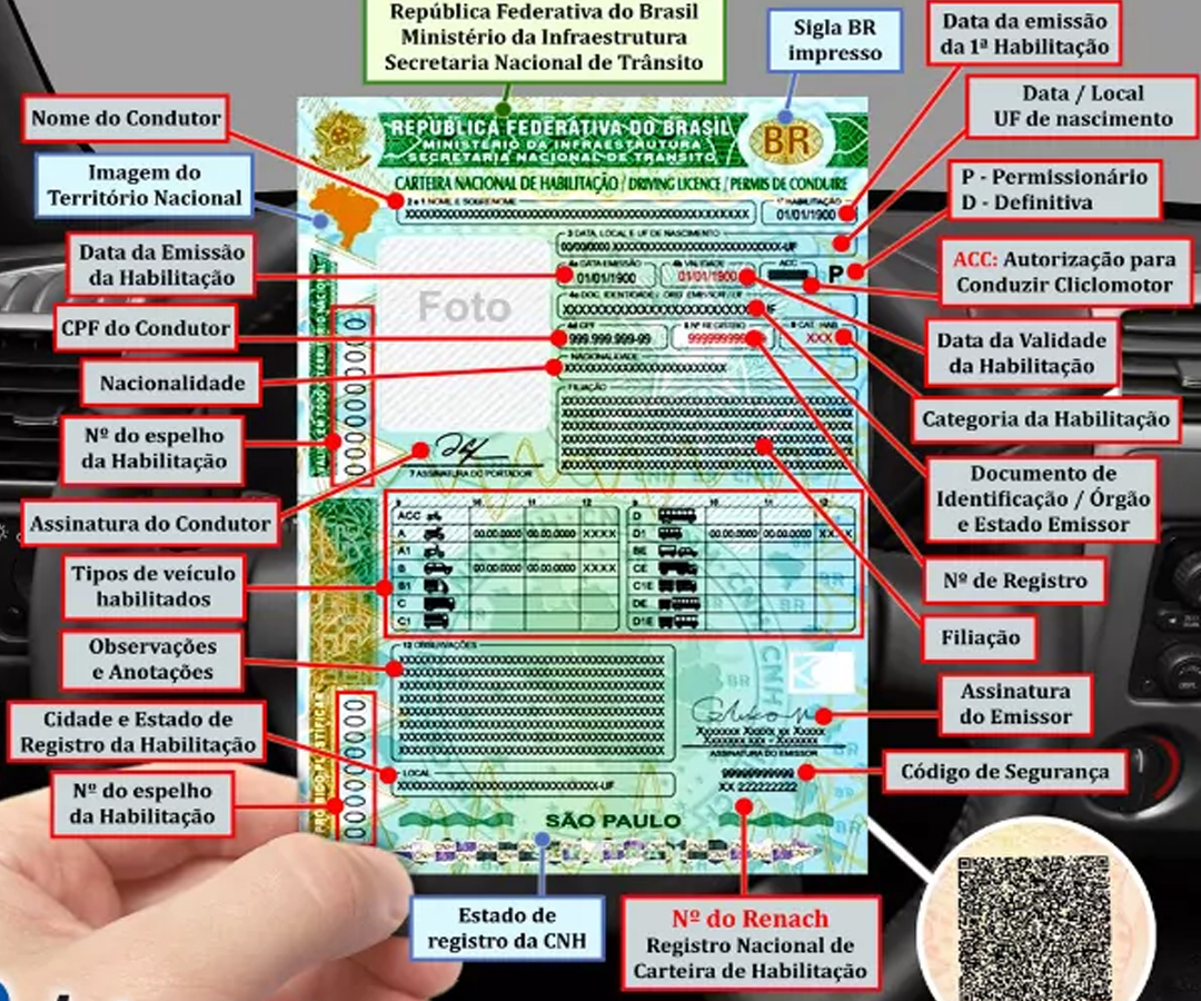 Nova Carteira de Habilitação: Confira Todas as Novidades